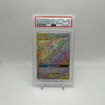 Pokemon Hidden Fates Moltres Zapdos Articuno GX Full Art Rainbow Rare 69 PSA 10