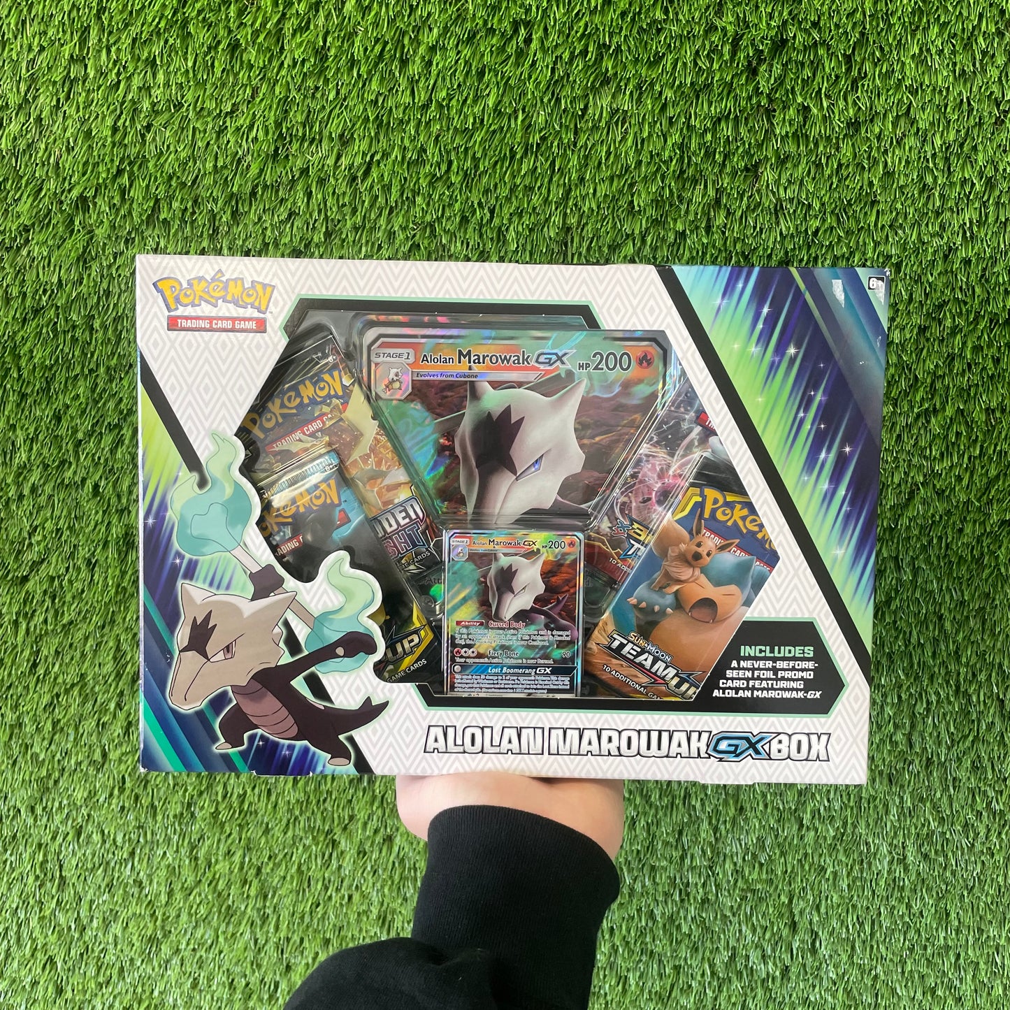 marowak pokemon card gx Pokémon Alolan Marowak GX Box – Grail Collectibles AZ
