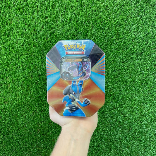 Pokemon V Forces Lucario V Tin