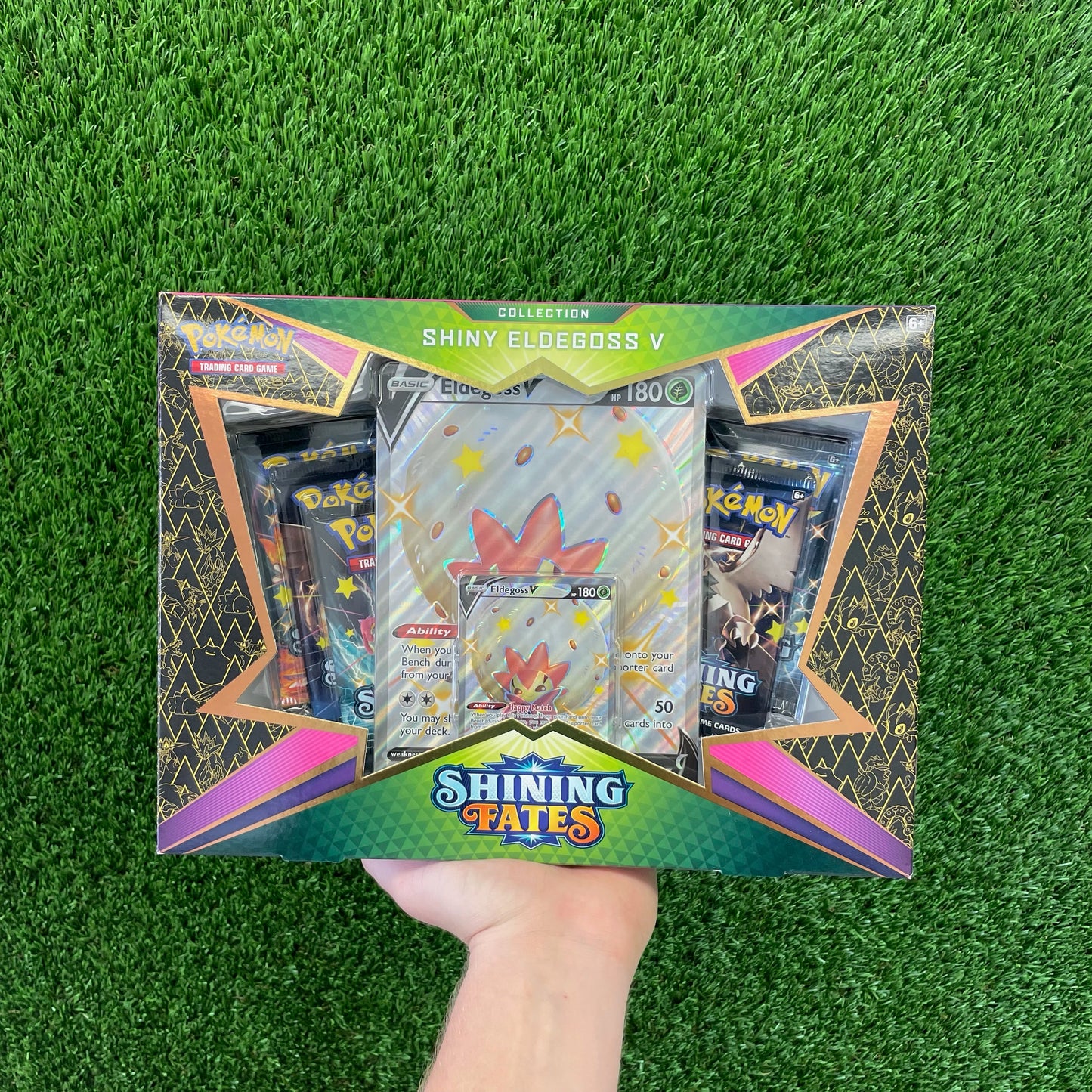 Shining Fates Eldegoss V Box