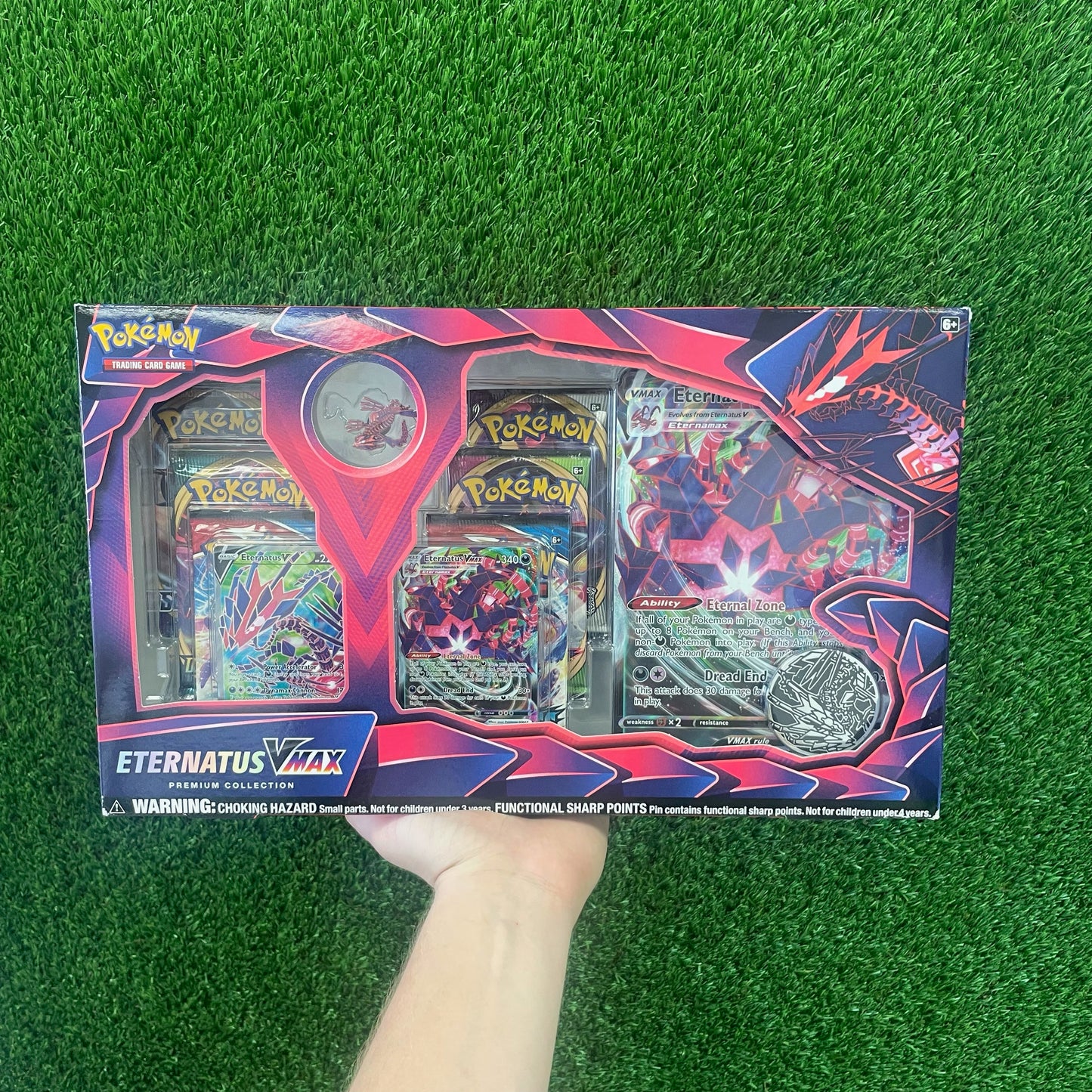 Pokemon Eternatus VMAX Premium Collection Box
