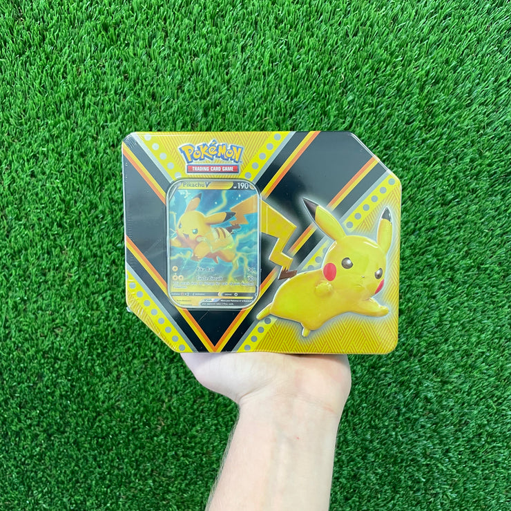 Pokemon V Powers Tin Pikachu V