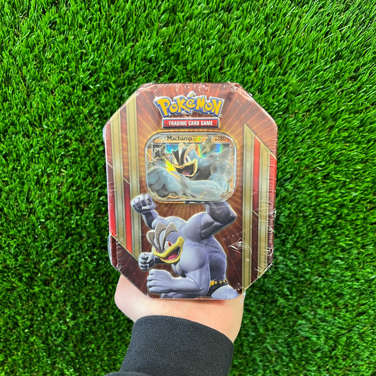 Pokemon 2016 Tripple Power Tin Machamp EX