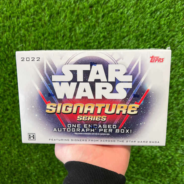 2022 Topps Star Wars Signature Series Hobby Box