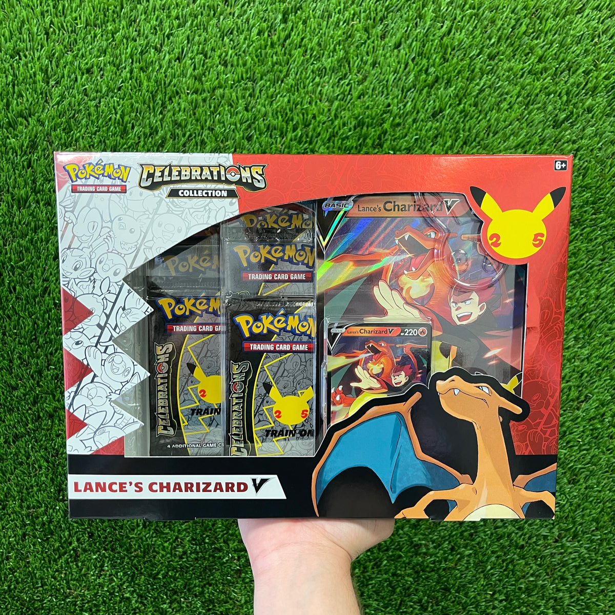 Pokemon Celebrations Lance's Charizard Collection Box Grail Collectibles AZ Pokemon Celebrations Lance's Charizard Collection Box Grail Collectibles AZ
