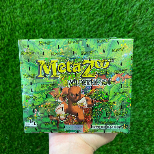 MetaZoo TCG Cryptid Nation Wilderness 1st Edition Booster Box