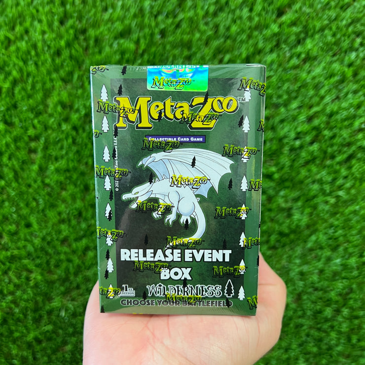 MetaZoo TCG Cryptid Nation Wilderness 1st Edition Release Event Deck