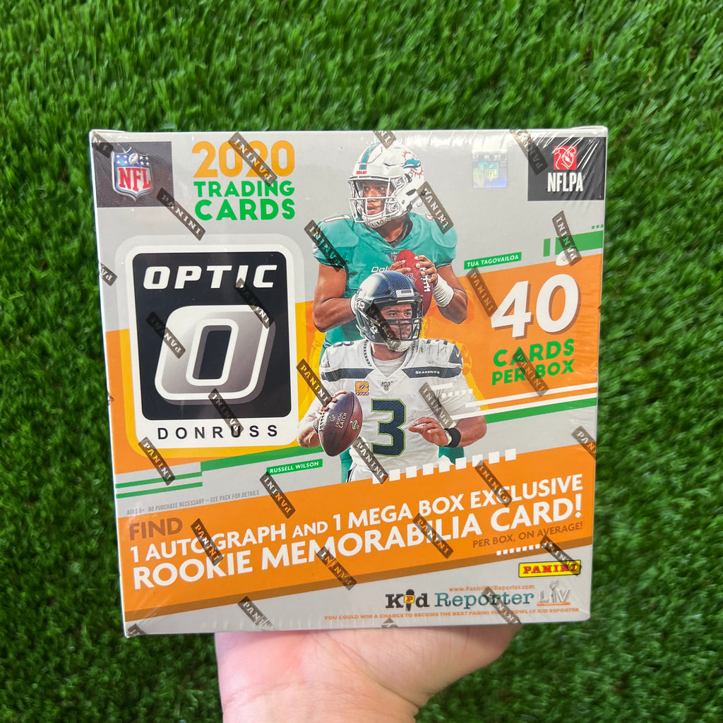 2020 Panini Donruss Optic Football Mega Box - Red Hyper