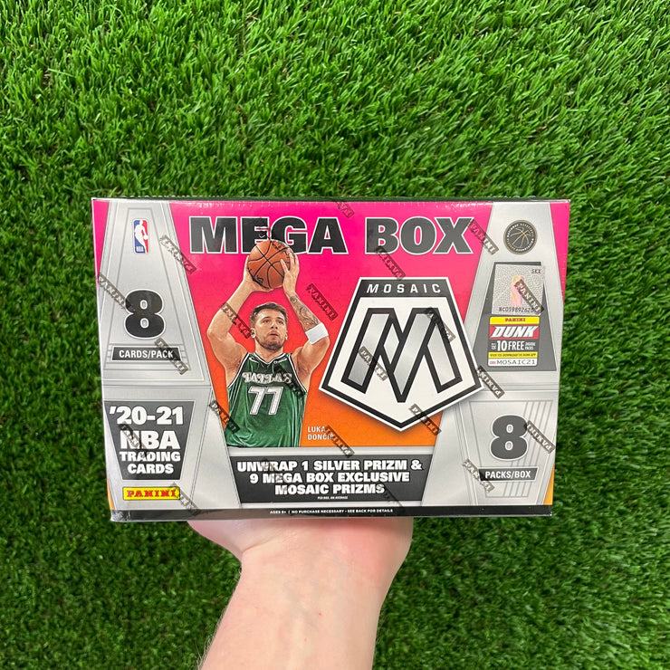 2021 Mosaic Basketball Mega Box (Green Fluorescent)