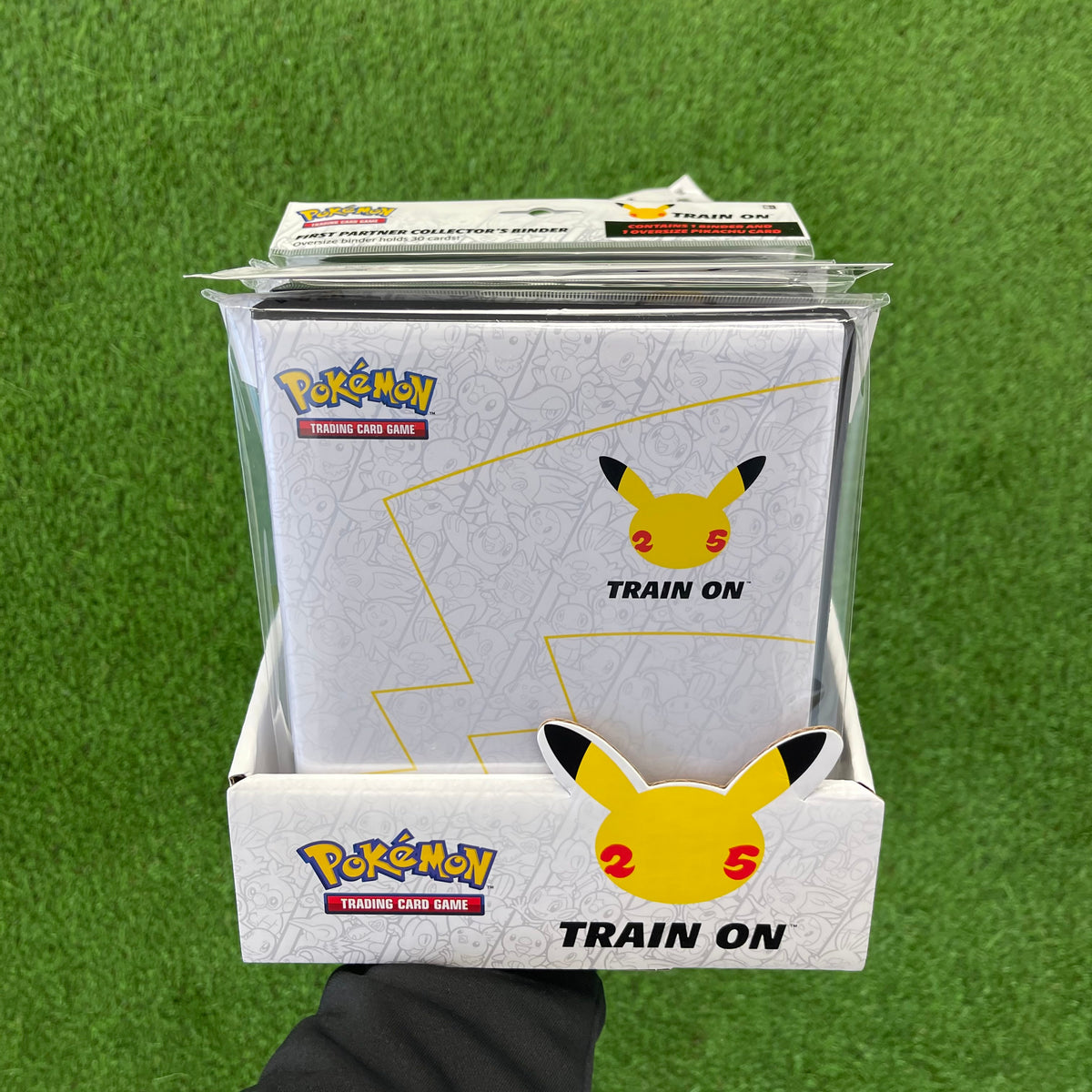 Pokemon First Partner 25th Anniversary Jumbo Binder Grail Collectibles AZ Pokemon First Partner 25th Anniversary Jumbo Binder Grail Collectibles AZ