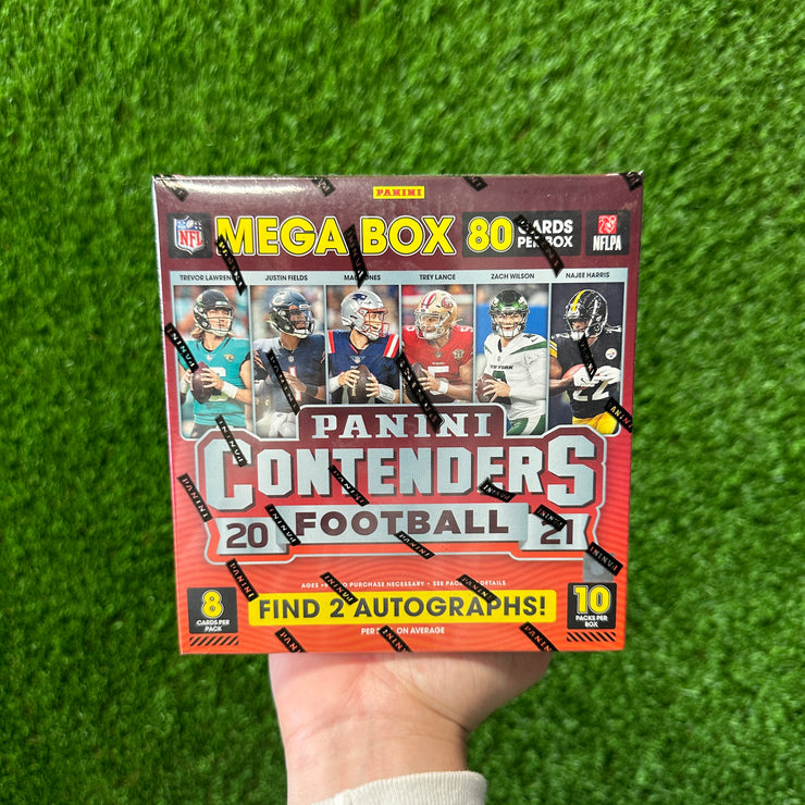 2021 Panini Contenders Football Fanatics Exclusive Mega Box