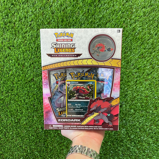 Pokemon Shining Legends Zoroark Pin Box