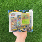 Pokémon Sun & Moon-Unbroken Bonds 3 Booster Packs, Coin & Sceptile Promo Card