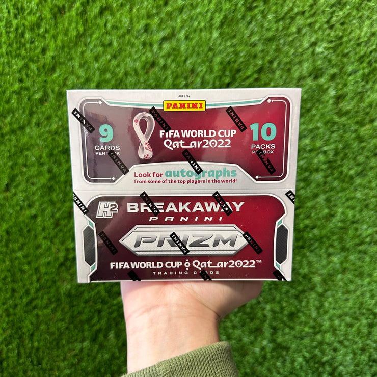 2022 Prizm World Cup Soccer Breakaway Hobby Box