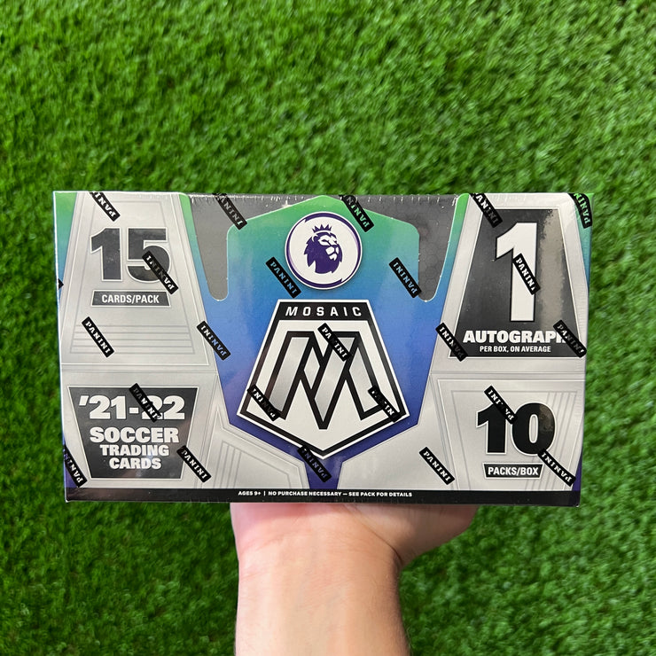 2021/22 Panini Mosaic Premier League Soccer Hobby Box