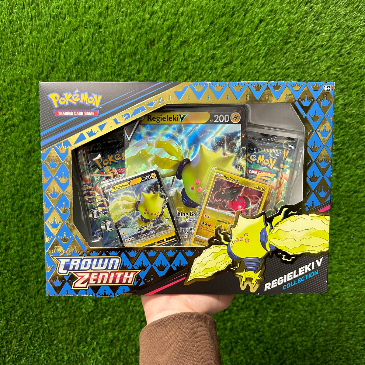 Pokemon Crown Zenith Regidrago/Regieleki V Collection Box