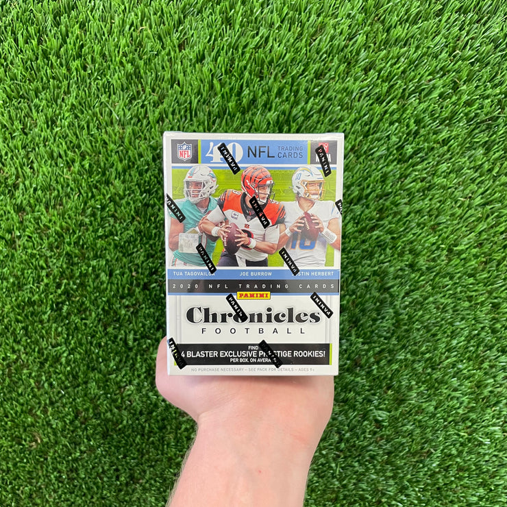 2020 Chronicles Football Blaster Box