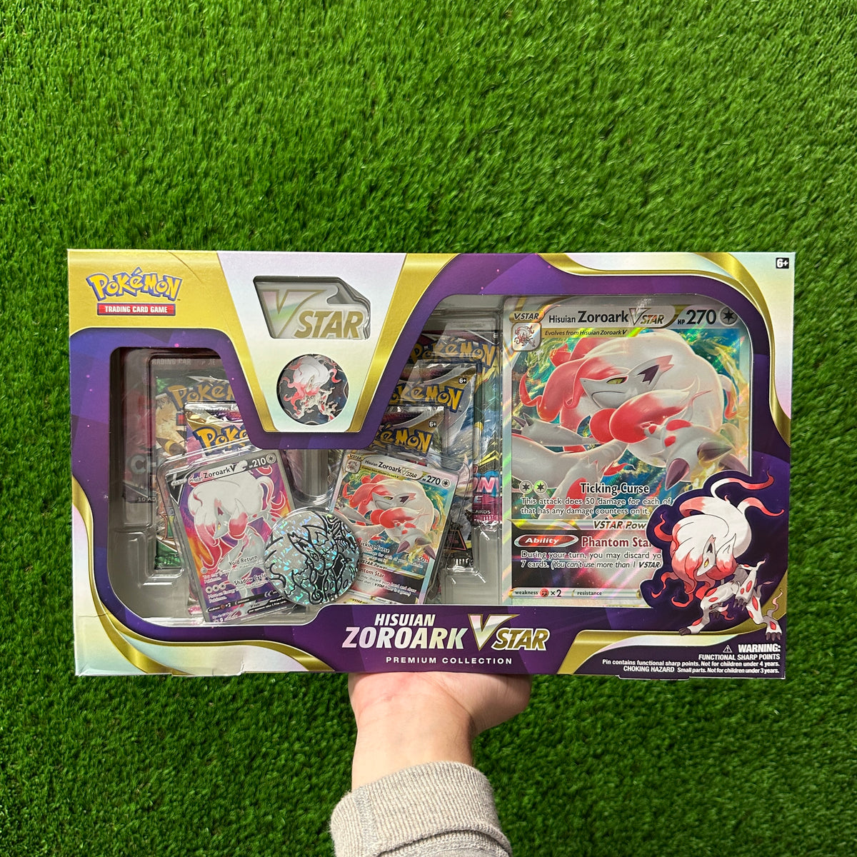 Pokemon Hisuian Zoroark Vstar Premium Collection