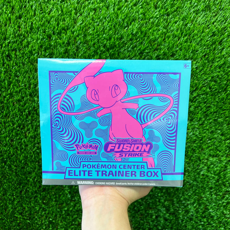 Pokemon Center Exclusive Fusion Strike Elite Trainer Box