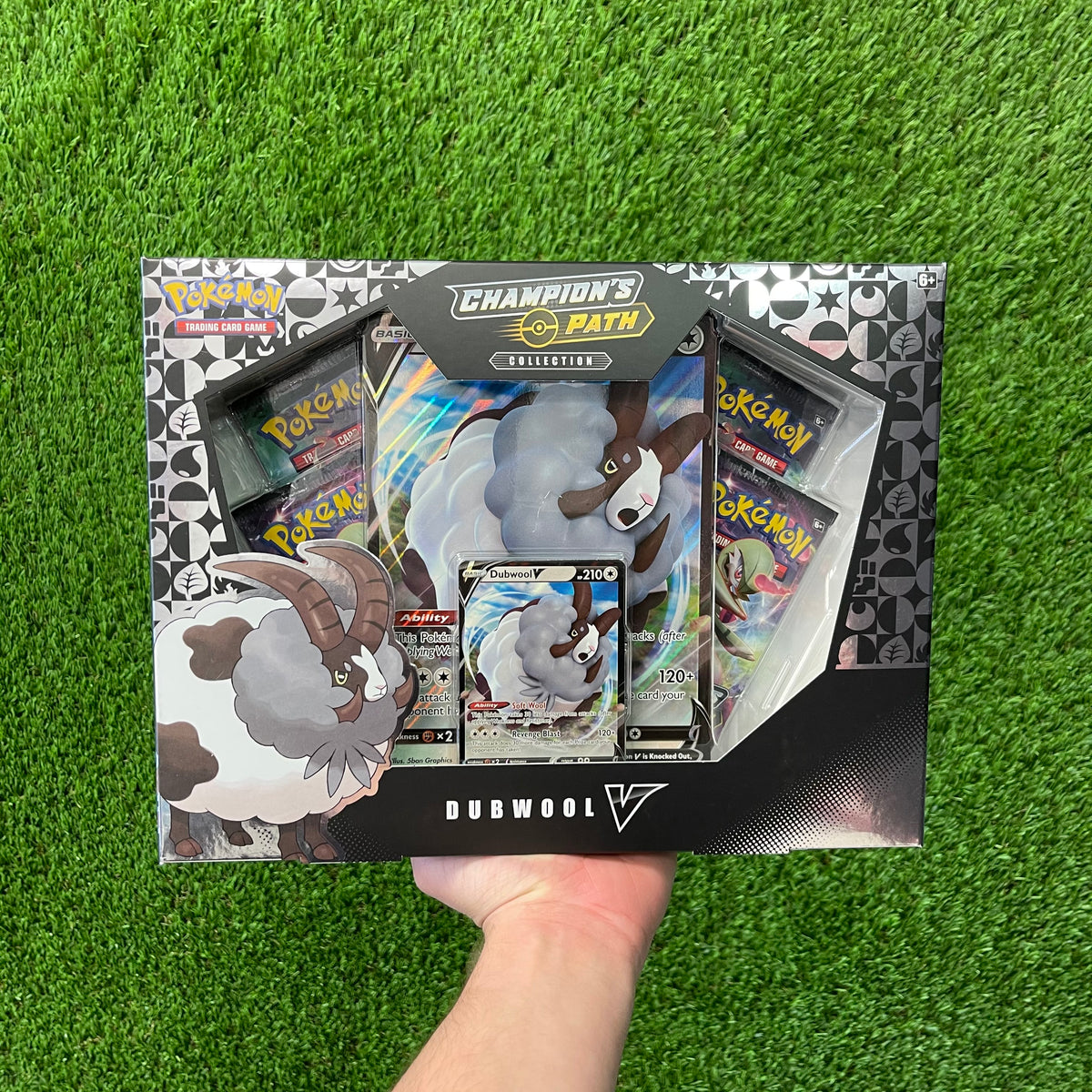 dubwool v pokemon card POKMON GAME S7D 055/067 C Fx2 / None / 2 Shining Fates Pokmon TCG: Champion's Path Collection-