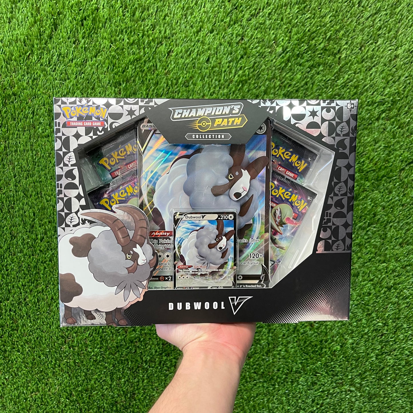 dubwool v pokemon card Champion's Path Collection Dubwool V