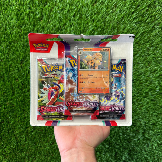 Pokemon Scarlet & Violet 3 Pack Blister