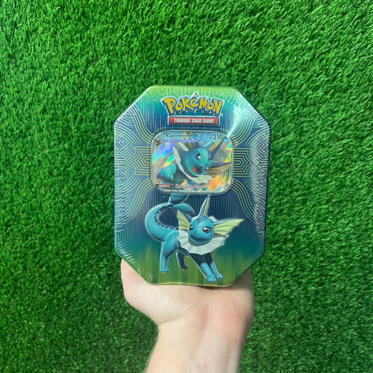 Pokémon Vaporeon GX Tin