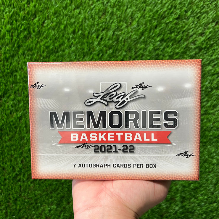 2022 Leaf Memories Basketball Hobby Box