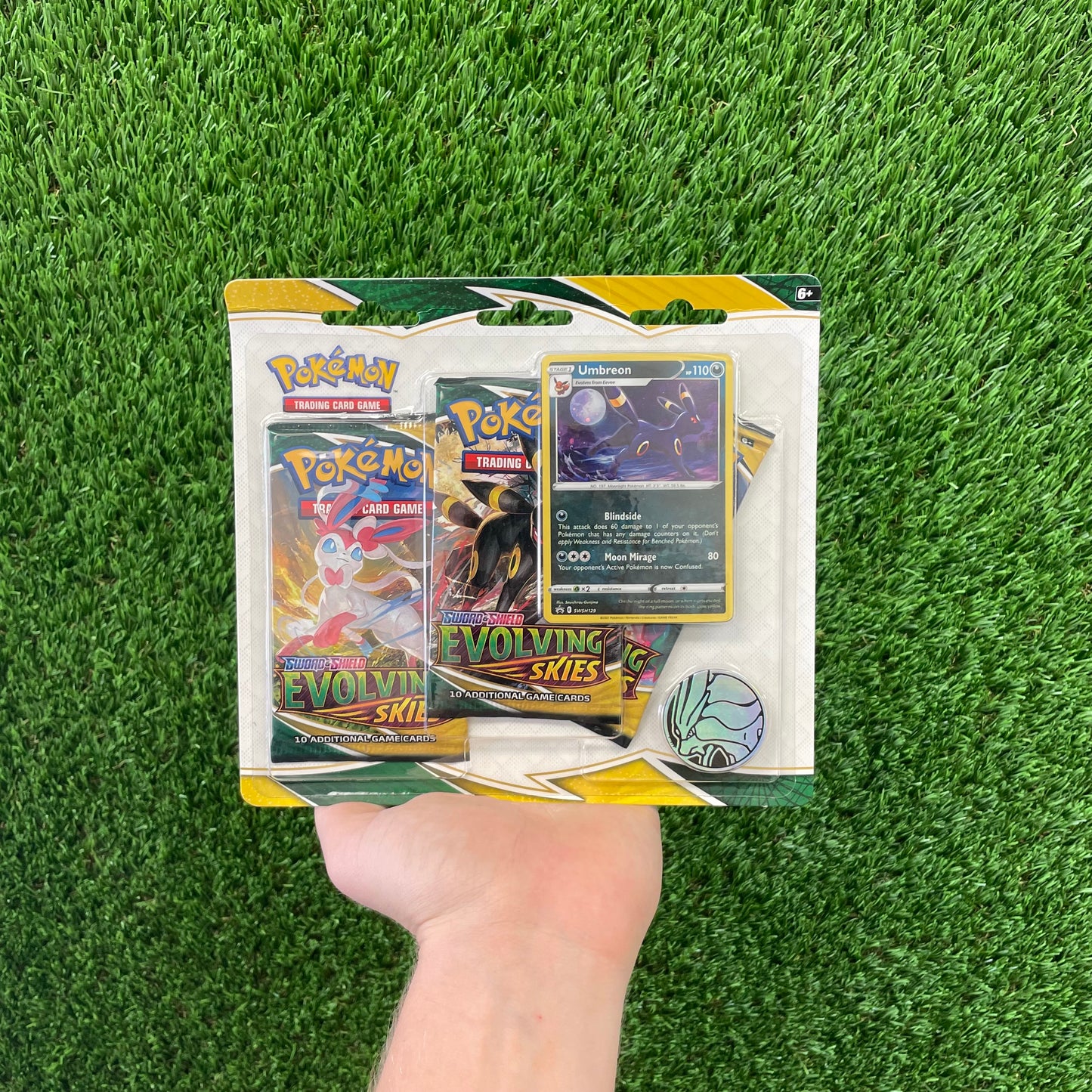 Pokemon Evolving Skies 3-Pack Blister