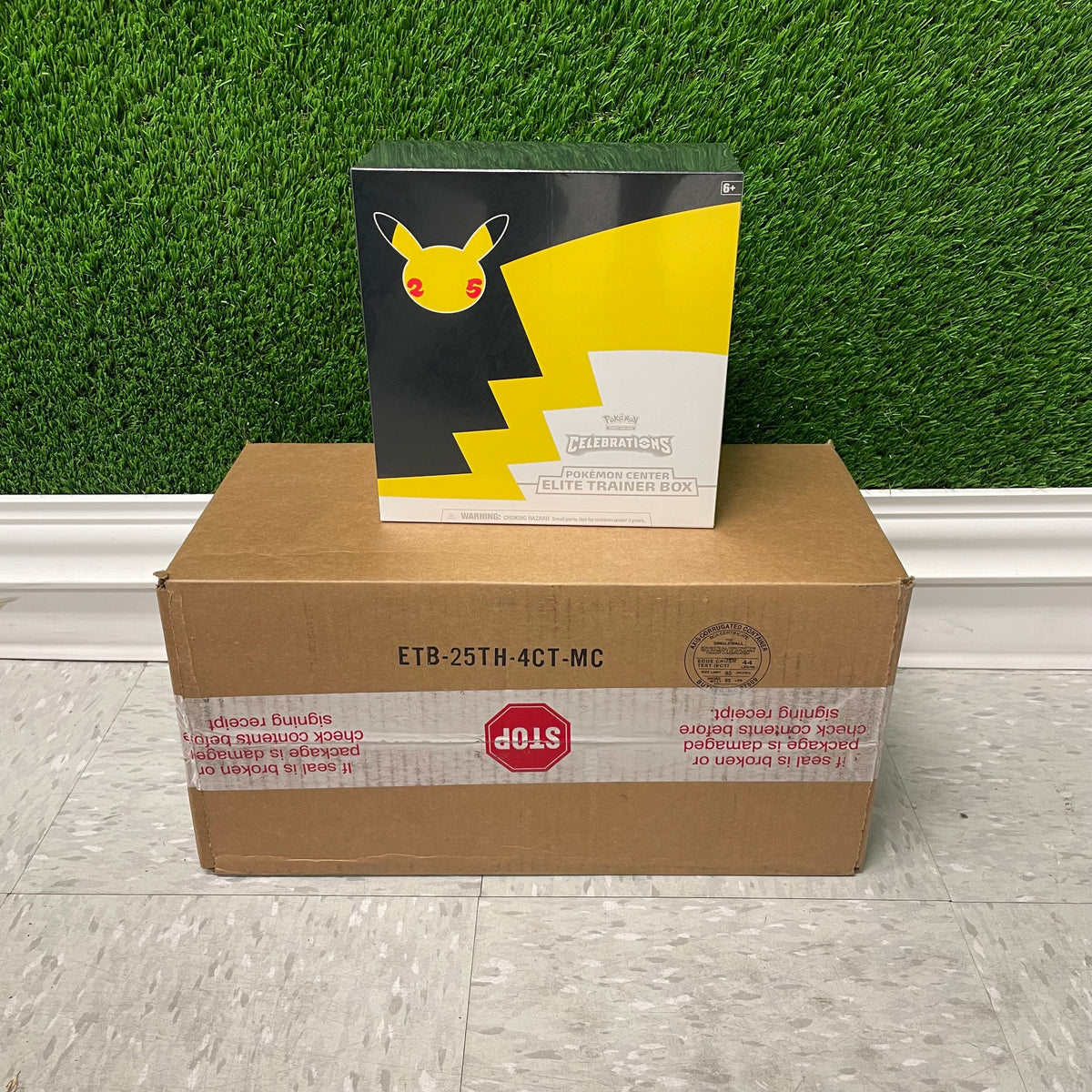 Pokémon Center Exclusive Elite Trainer Box Sealed Case Of 4