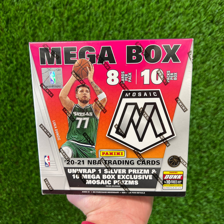 2020-21 Mosaic Basketball Mega Box