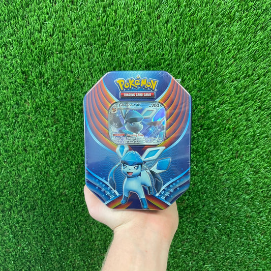 Pokémon Glaceon GX Tin