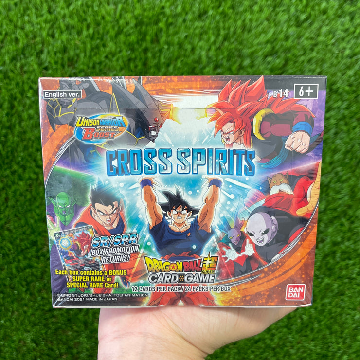 Dragon Ball Super Unision Warrior Cross Spirits Booster Box