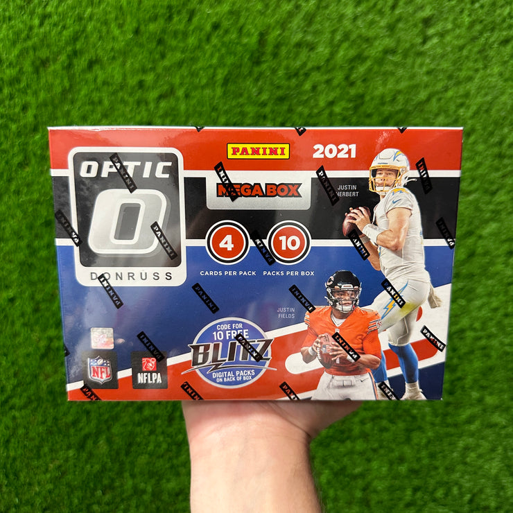2021 Donruss Optic Football Mega Box (Bronze)