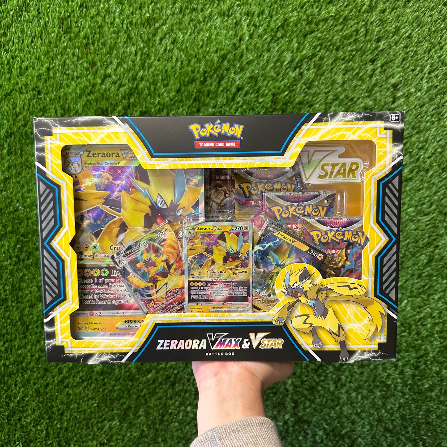 Pokemon Zeraora VMAX & VSTAR Battle Box