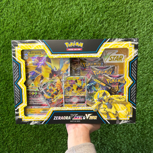 Pokemon Zeraora VMAX & VSTAR Battle Box
