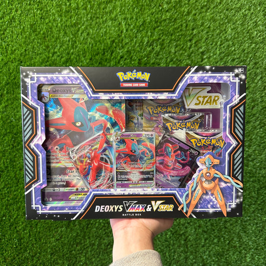 Pokemon Deoxys VMAX & VSTAR Battle Box